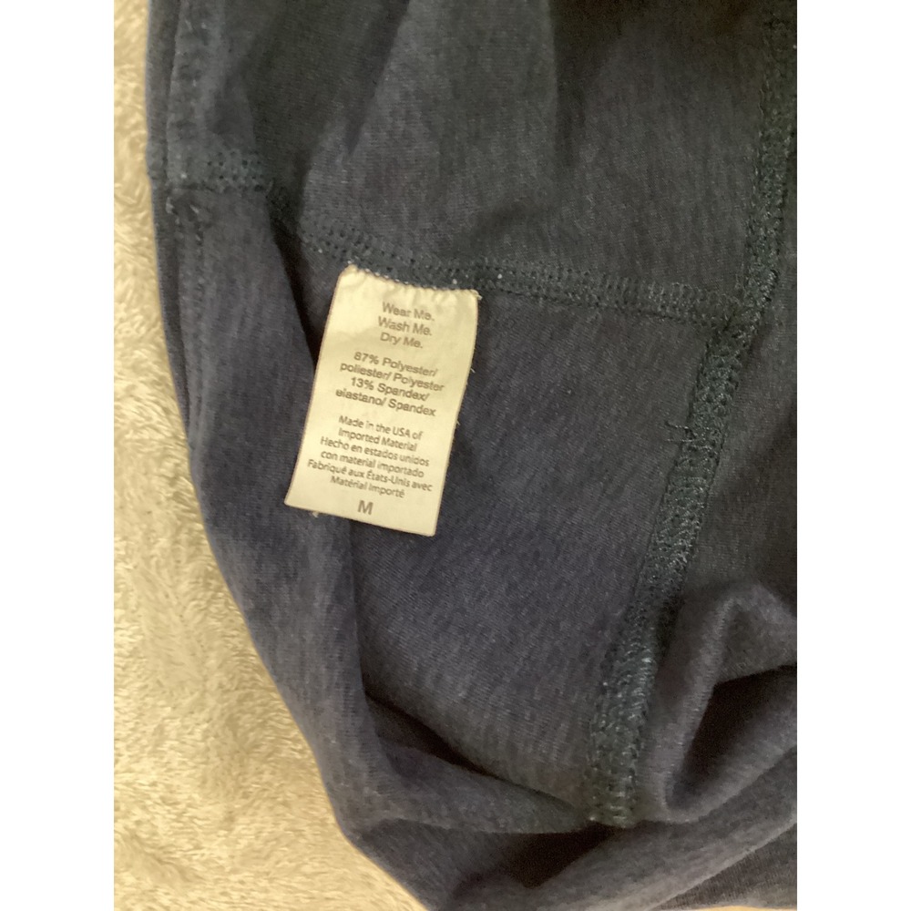 Beyond Yoga Spacedye High Waisted Leggings Women M Navy Blue Excellent Heathered - Picture 6 of 7